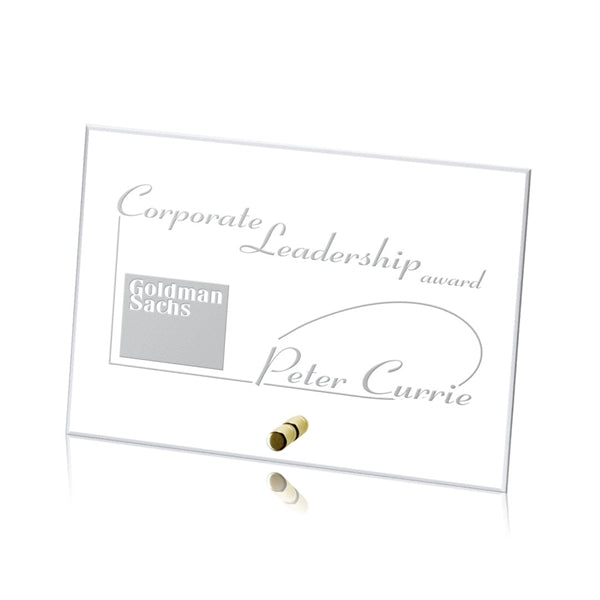 Cantebury Horizontal Rectangle Award