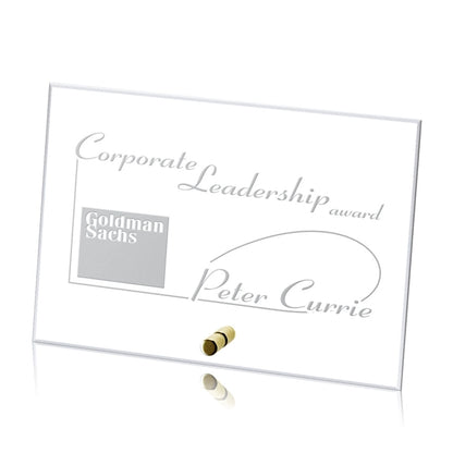 Cantebury Horizontal Rectangle Award