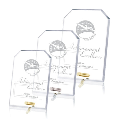 Cantebury Clipped Rectangle Award