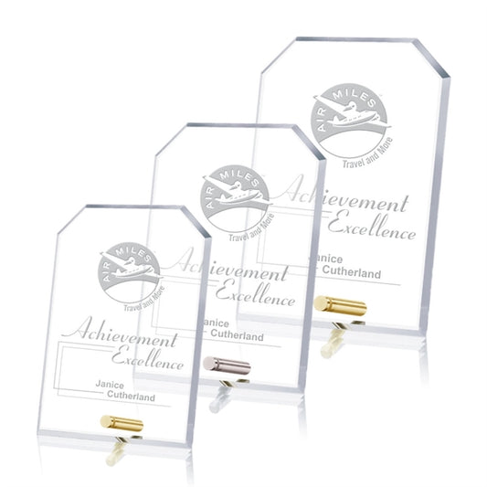 Cantebury Clipped Rectangle Award