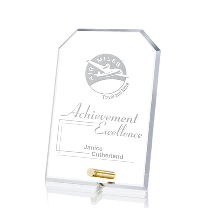 Cantebury Clipped Rectangle Award