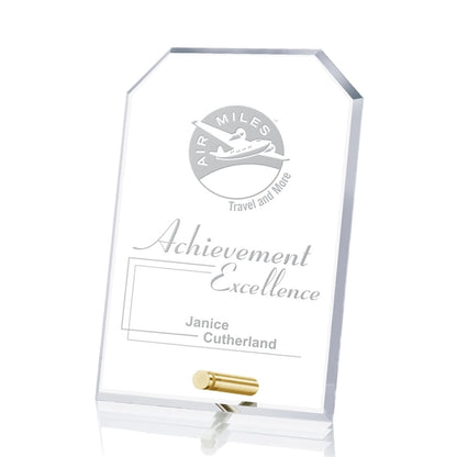 Cantebury Clipped Rectangle Award