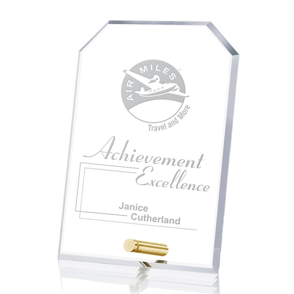 Cantebury Clipped Rectangle Award