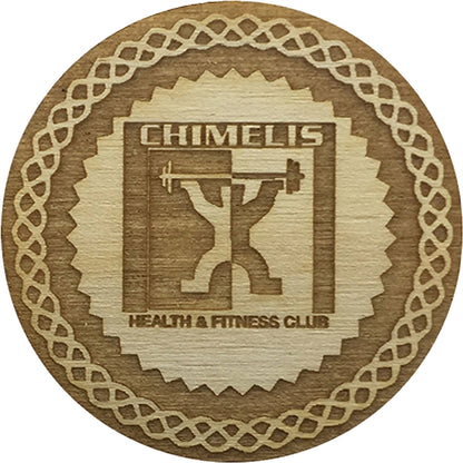 Wood Poker Chips