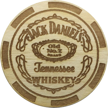 Wood Poker Chips