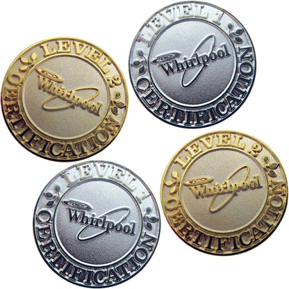 Diestruck Sandblasted Lapel Pins