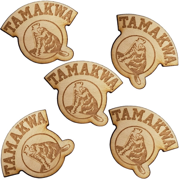 Wood Lapel Pins