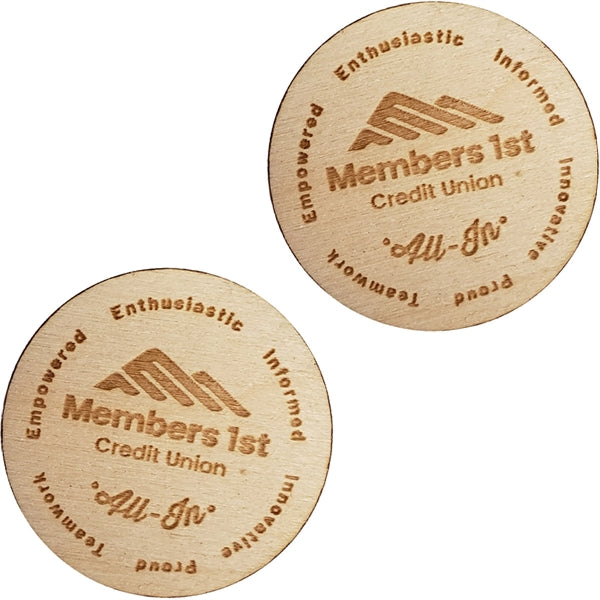 Wood Lapel Pins