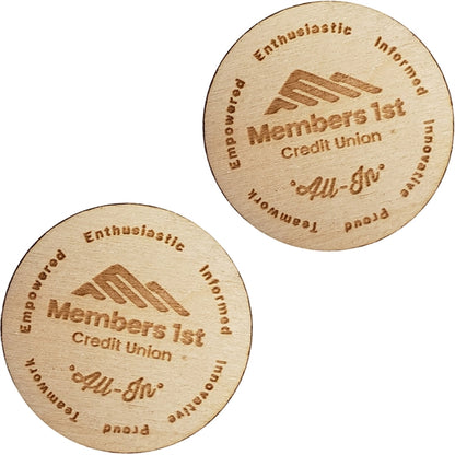 Wood Lapel Pins