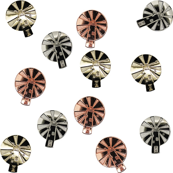 Diestruck Sandblasted Lapel Pins