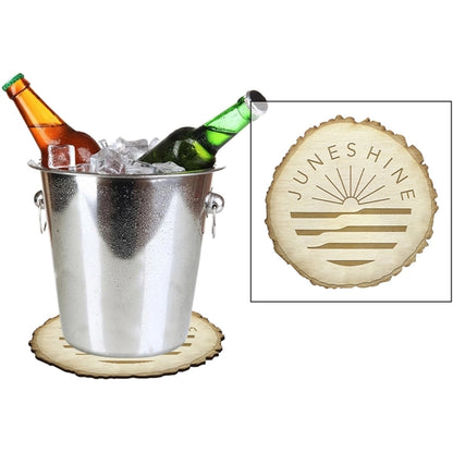 Wood Bucket Coaster