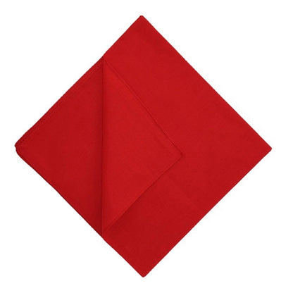 100% Cotton Solid Color Premium Bandanna