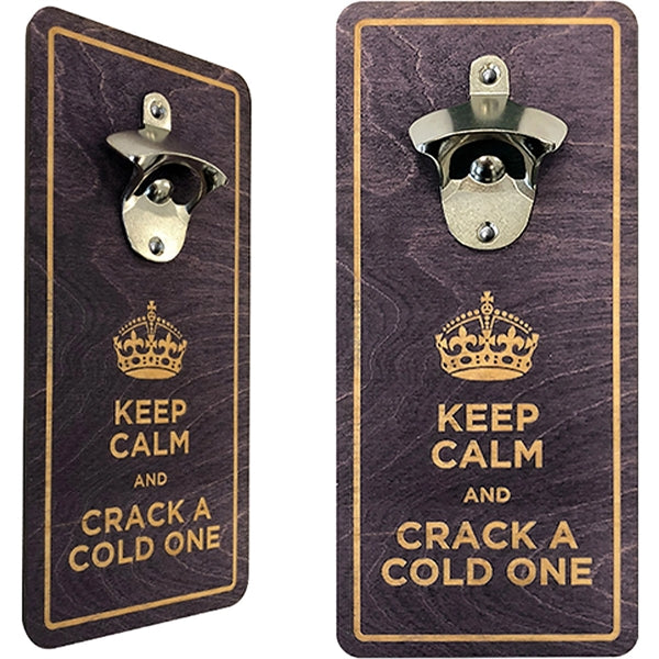 Wood Wall Mounted Bottle Opener