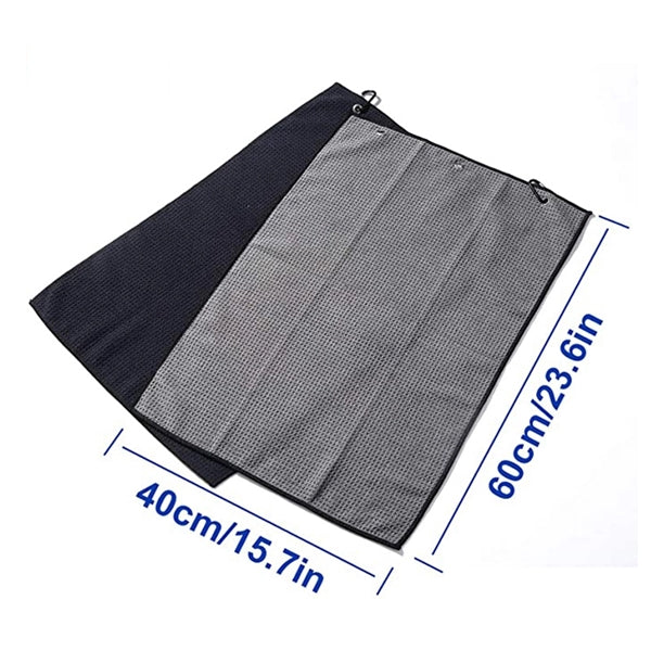Golf Microfiber Fabric Waffle Pattern Towels