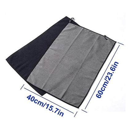 Golf Microfiber Fabric Waffle Pattern Towels
