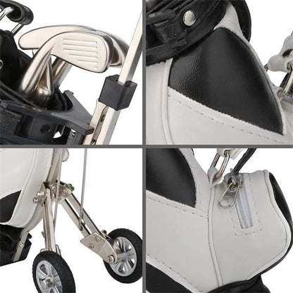 Golf Pens with Bag Holder, 4-Piece Set