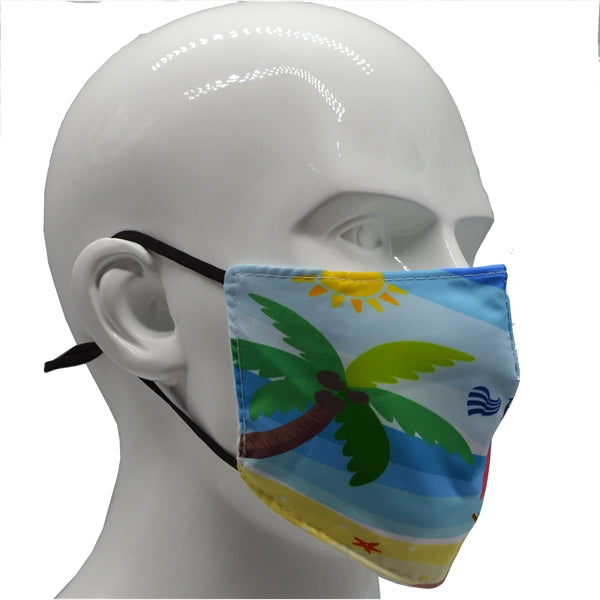 Icy-Kool Summer 4 Layer Face Antibacterial Masks