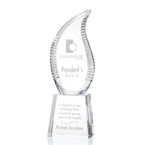 Harmony Flame Award - Deep Etch