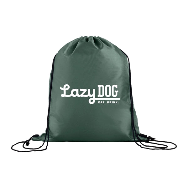210D Polyester Drawstring Gym & Sports Travel Backpack