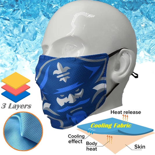 IcyKool 3-Layer Antibacterial Summer Face Mask