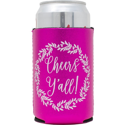 Metallic Neoprene Can Cooler