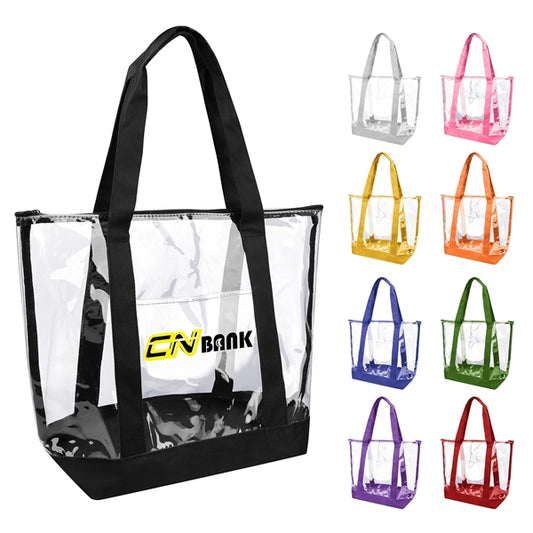 Clear Stadium Tote Bag