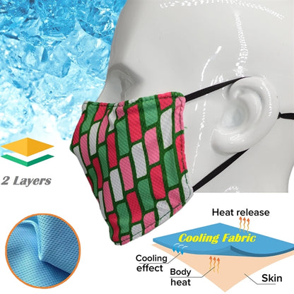 Kids IcyKool Face 2-Layer Performance Summer Masks