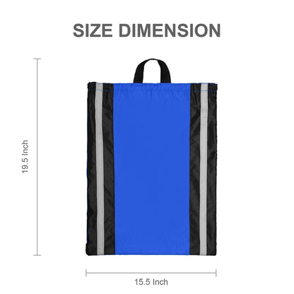 210D Polyester Drawstring Gym & Sports Travel Backpack