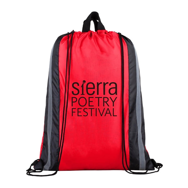 210D Polyester Drawstring Gym & Sports Travel Backpack