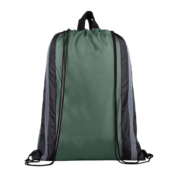 210D Polyester Drawstring Gym & Sports Travel Backpack