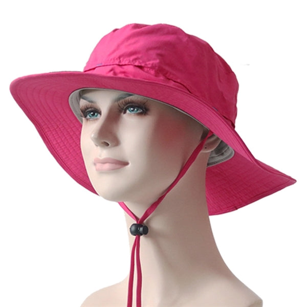 Wide Brim Sun Hat Outdoor UV Protection Safari Cap