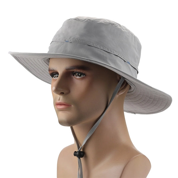 Wide Brim Sun Hat Outdoor UV Protection Safari Cap