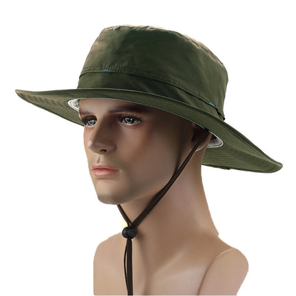 Wide Brim Sun Hat Outdoor UV Protection Safari Cap