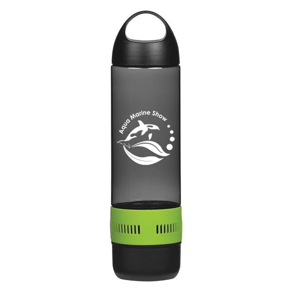 16 Oz. Tritan Rumble Bottle With Speaker