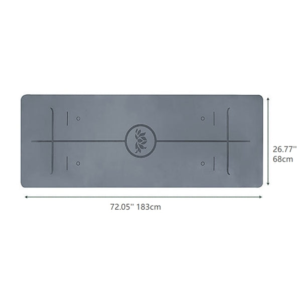 Premium Non Slip Yoga Mat PU 5mm Ultra Dense Thickness