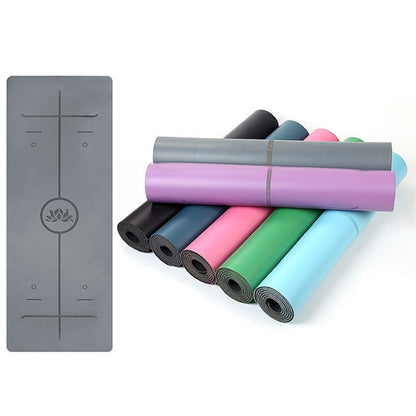 Premium Non Slip Yoga Mat PU 5mm Ultra Dense Thickness