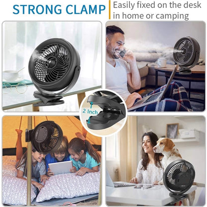 Cooling Misting Clip Fan