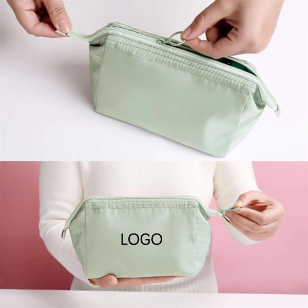 Waterproof Zipper Pouch Travel Cosmetic All Purpose Bag