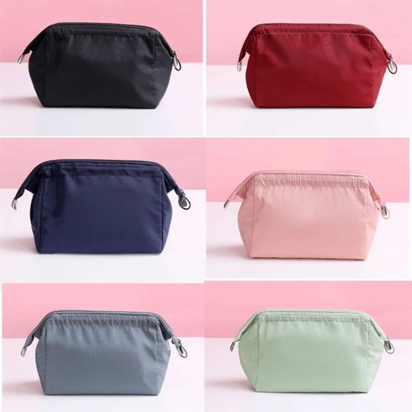 Waterproof Zipper Pouch Travel Cosmetic All Purpose Bag