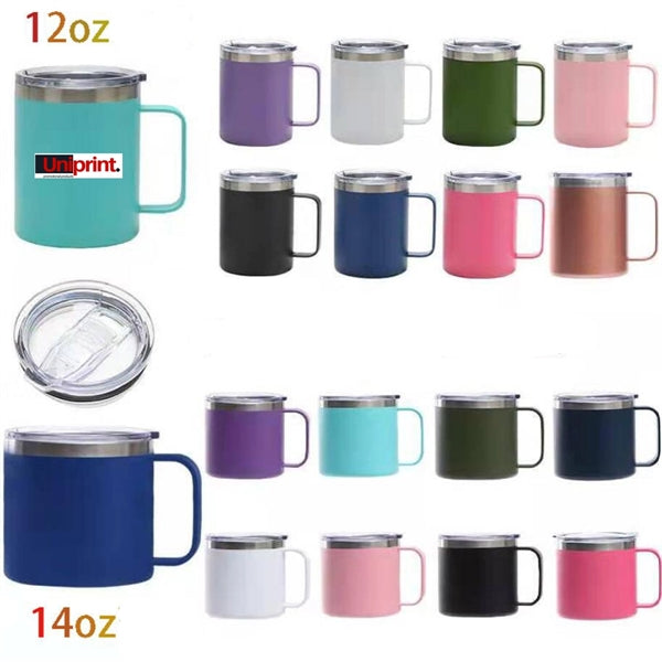 12 oz Vacuum Insulated Tumbler with Handle