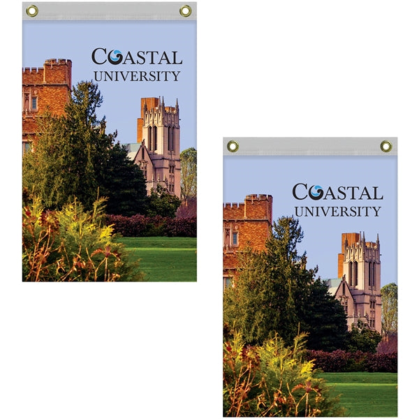 2' x 3' Double Sided Knitted Polyester Vertical Banners