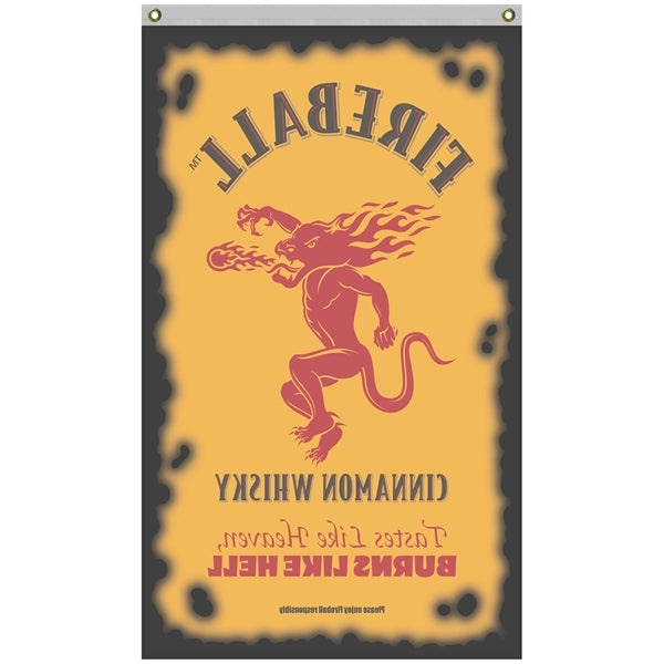 3' x 5' Single Reverse Knitted Polyester Vertical Banners
