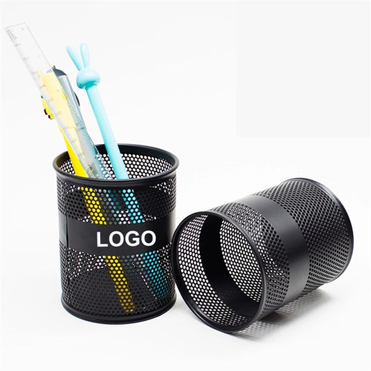 Metal Mesh Pen Holder Desk Organizer