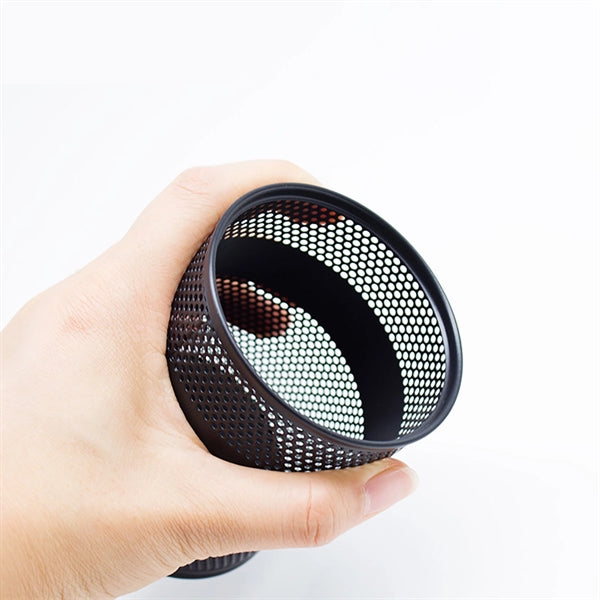Metal Mesh Pen Holder Desk Organizer
