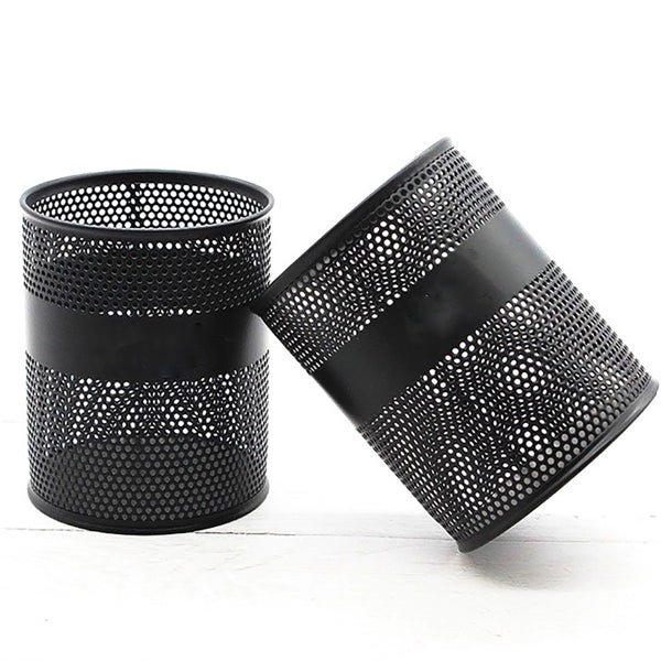 Metal Mesh Pen Holder Desk Organizer