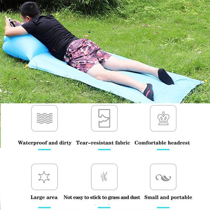 Beach Mat with Inflatable Pillow