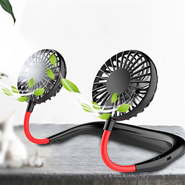USB Charging Flexible Neck-Mounted Fan