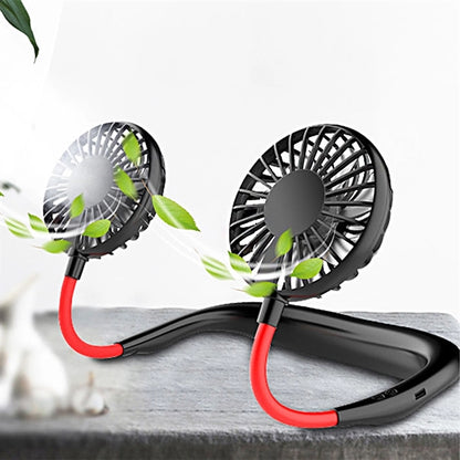 USB Charging Flexible Neck-Mounted Fan