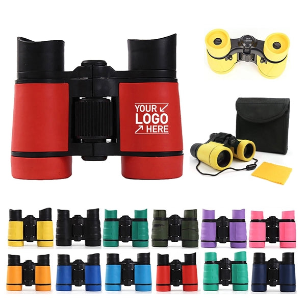 Adjustable Rubber Mini Children Binocular