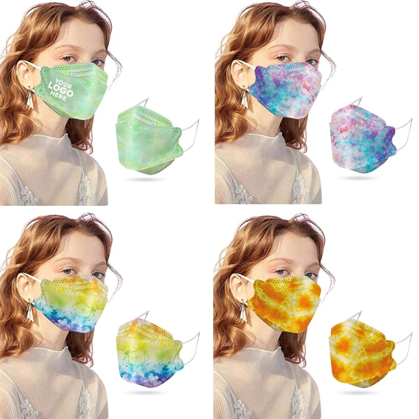 Disposable Face Mask ,Assorted Tie Dye Masks
